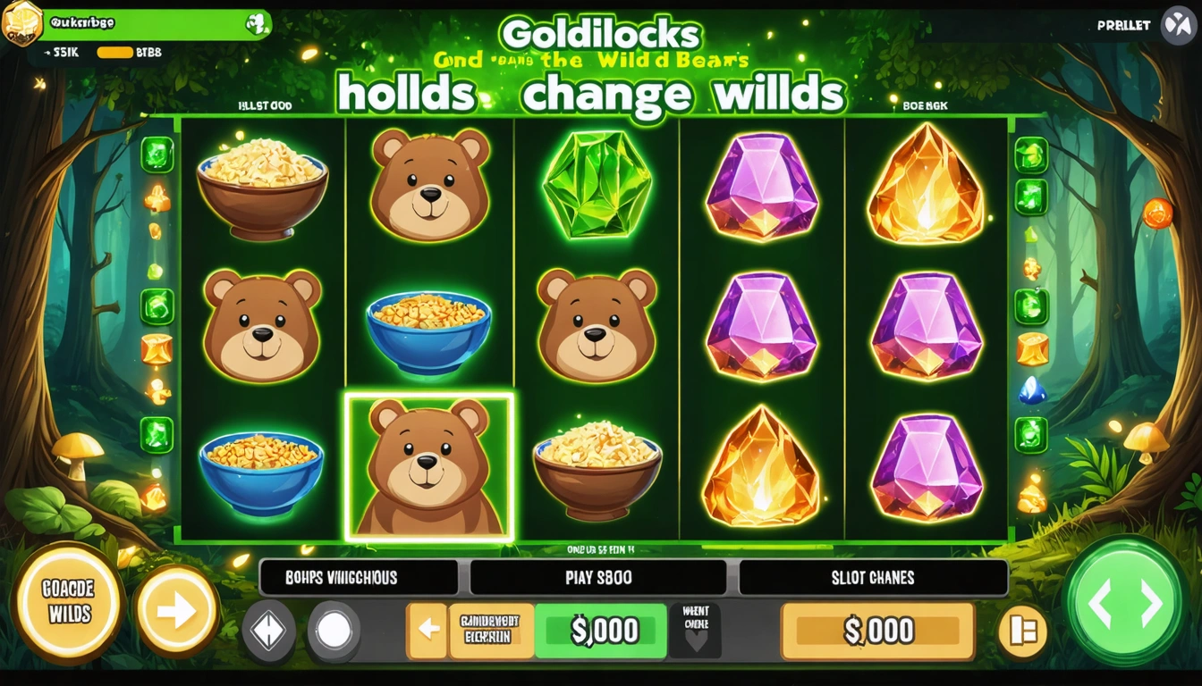 Goldilocks Slot Activates Holds Change Wilds via Scatters for Heightened Payout Chances
